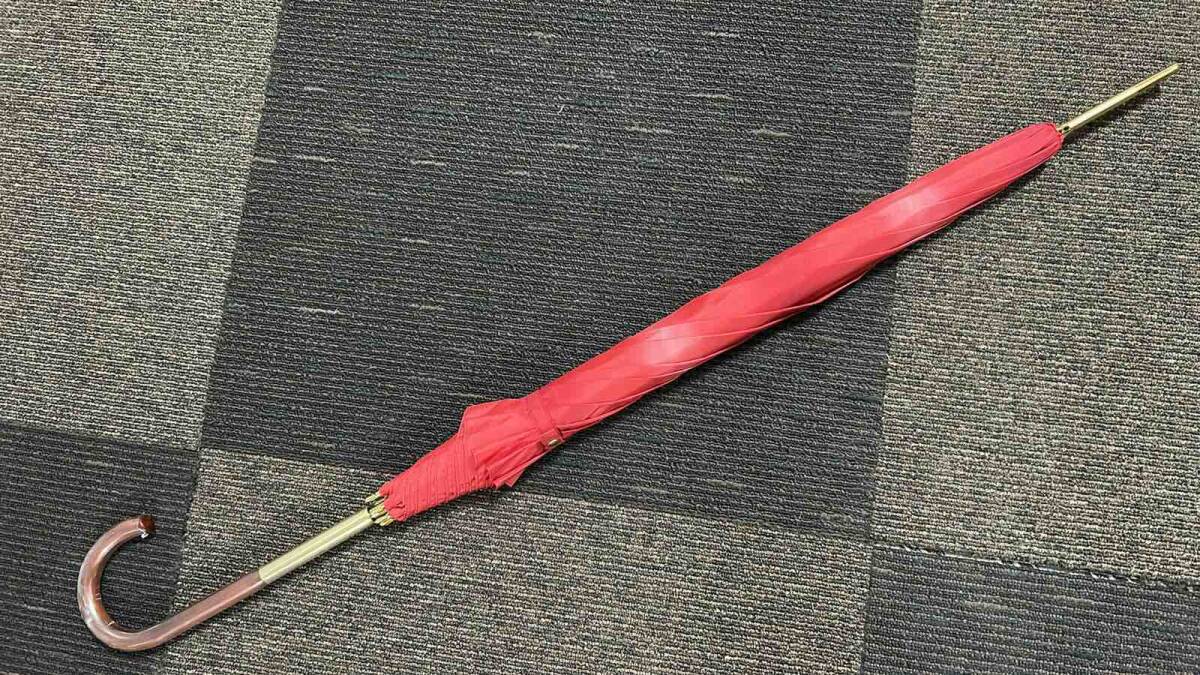 PAUL STUART( paul (pole) Stuart ) зонт длинный зонт зонт от дождя рука открытие тонкий легкий 630