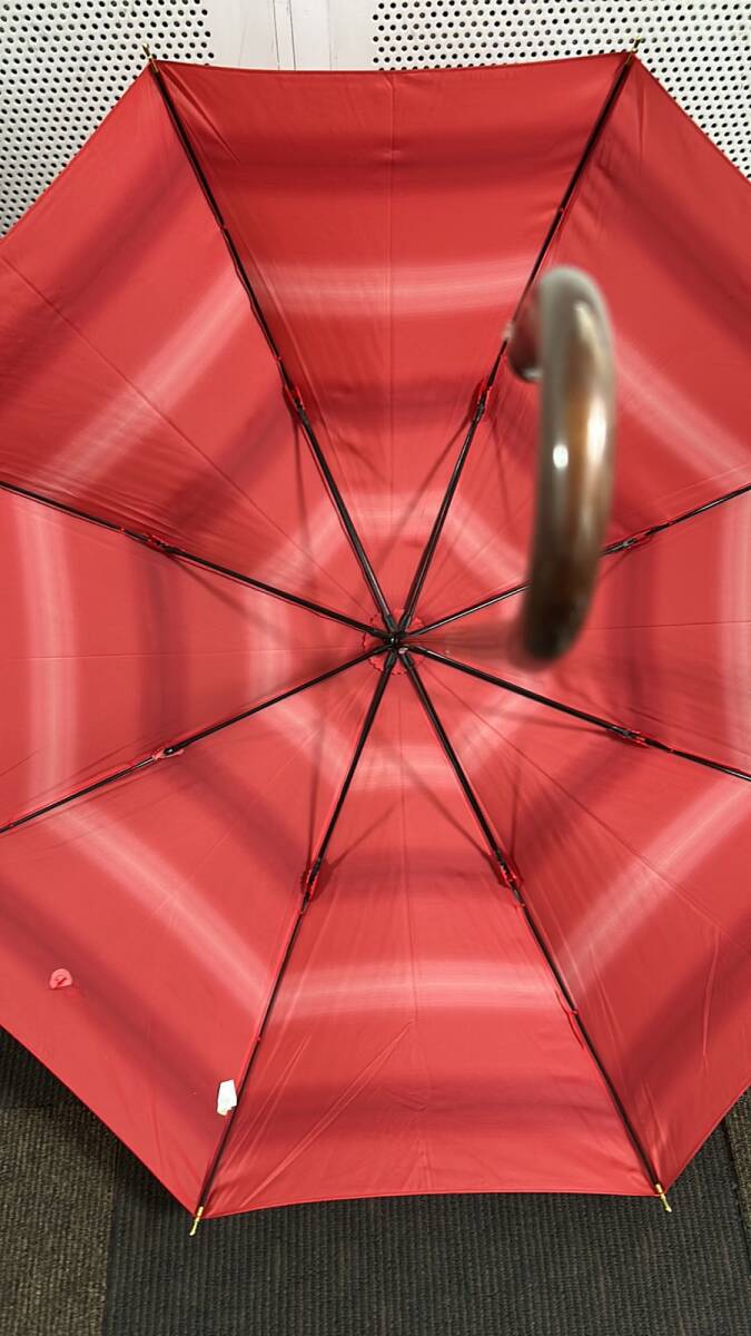 PAUL STUART( paul (pole) Stuart ) зонт длинный зонт зонт от дождя рука открытие тонкий легкий 630