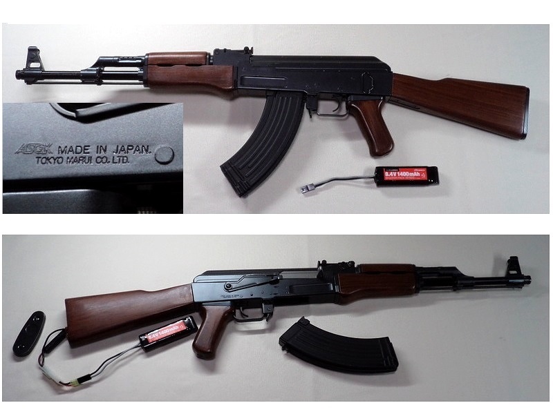 ASGK】マークの印字あり☆東京マルイ☆電動ガン・AK47 アサルト ASGK】マークの印字あり☆東京マルイ☆電動ガン・AK47 アサルト