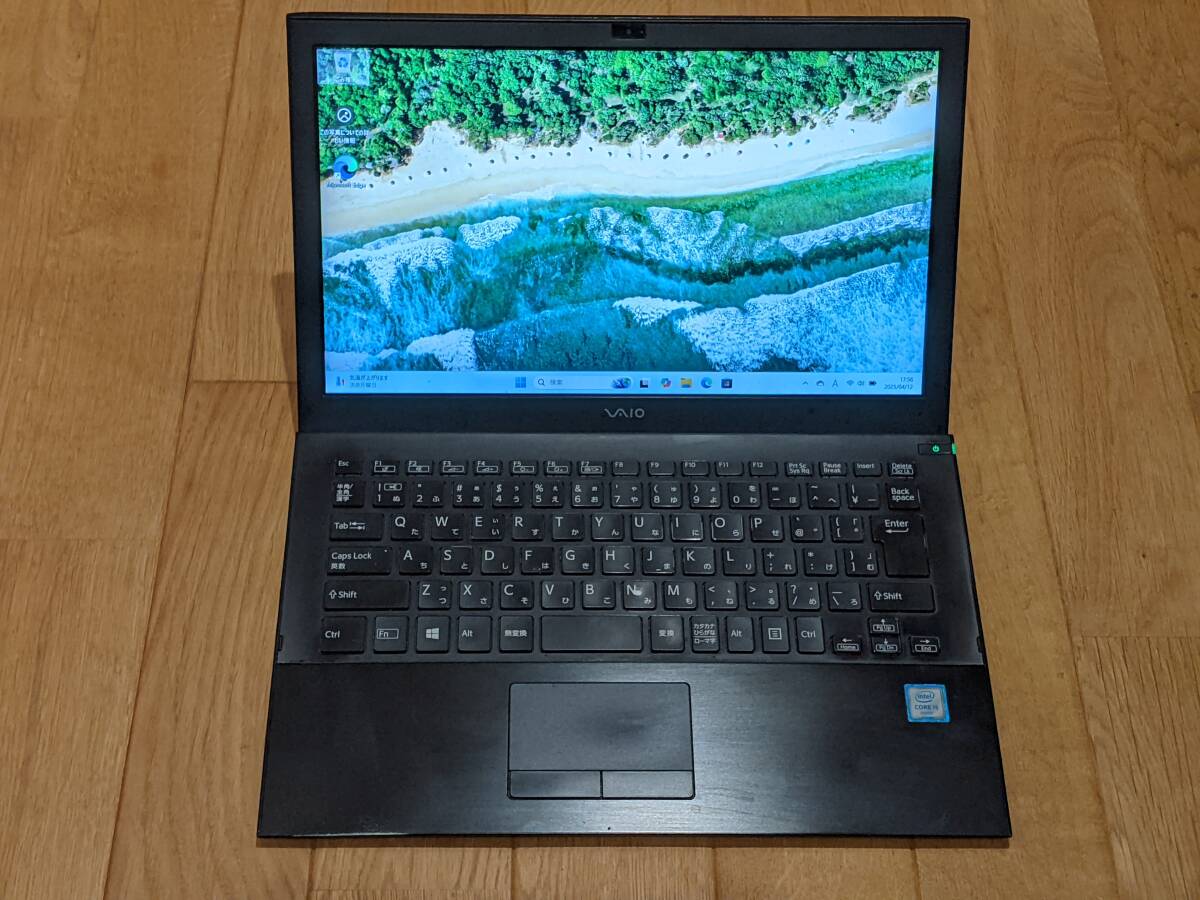 VAIO VJS131C11N Intel Core i5-6200U 2 3GHz/Memory 8GB/SSD VAIO VJS131C11N Intel Core i5-6200U 2 3GHz/Memory 8GB/SSD