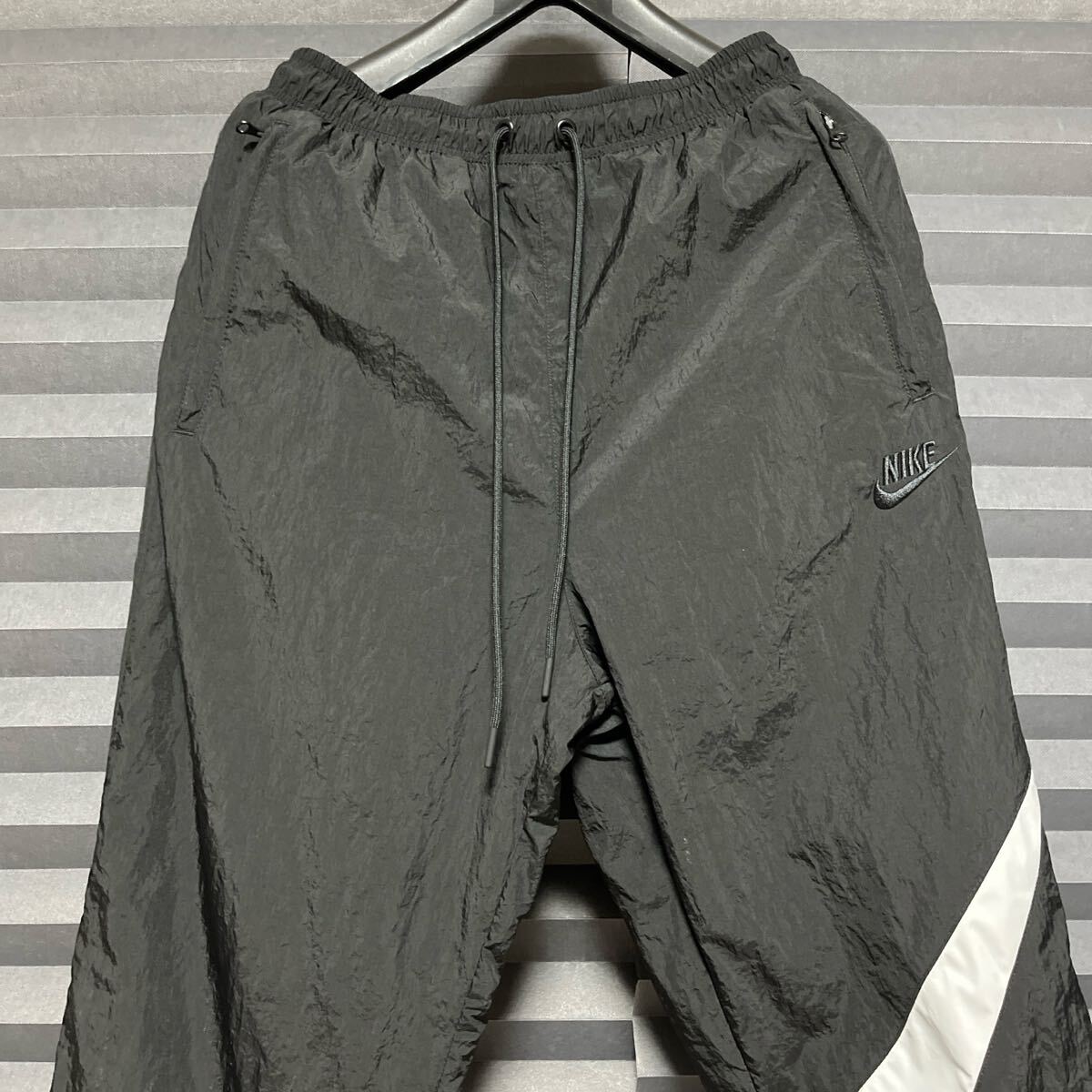 S 美品 ナイキ ウーブンパンツ ジョガー ナイロンパンツ ビッグ S 美品 ナイキ ウーブンパンツ ジョガー ナイロンパンツ ビッグ
