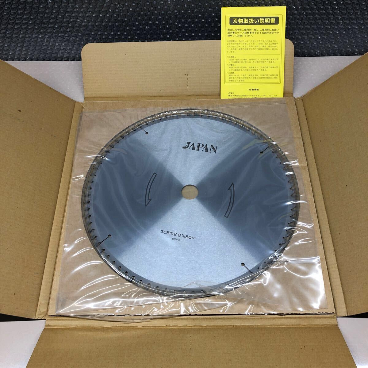 TIPSAW JAPAN チップソージャパン 合板用 チップソー 305×2.8×80P 25.4mm