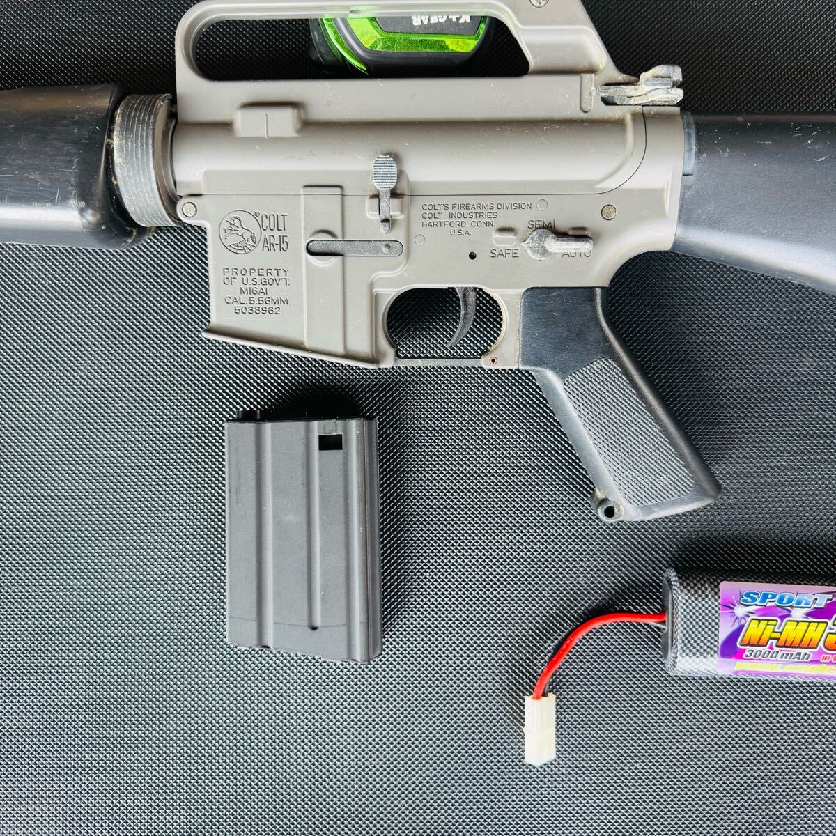 東京マルイ 電動ガン M16A1 ベトナムバージョン BB弾発射確認 東京マルイ 電動ガン M16A1 ベトナムバージョン BB弾発射確認