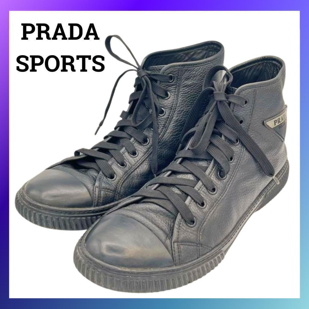 プラダスポーツ PRADA 4T3306 レザー 9 スニーカー ハイカット プラダスポーツ PRADA 4T3306 レザー 9 スニーカー ハイカット