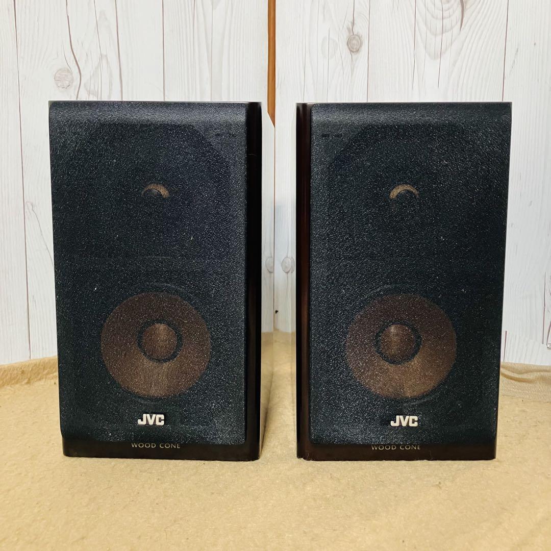 極美品 JVC SX-WD7VNT 2ウェイスピーカー ウッドコーン 外箱 極美品 JVC SX-WD7VNT 2ウェイスピーカー ウッドコーン 外箱