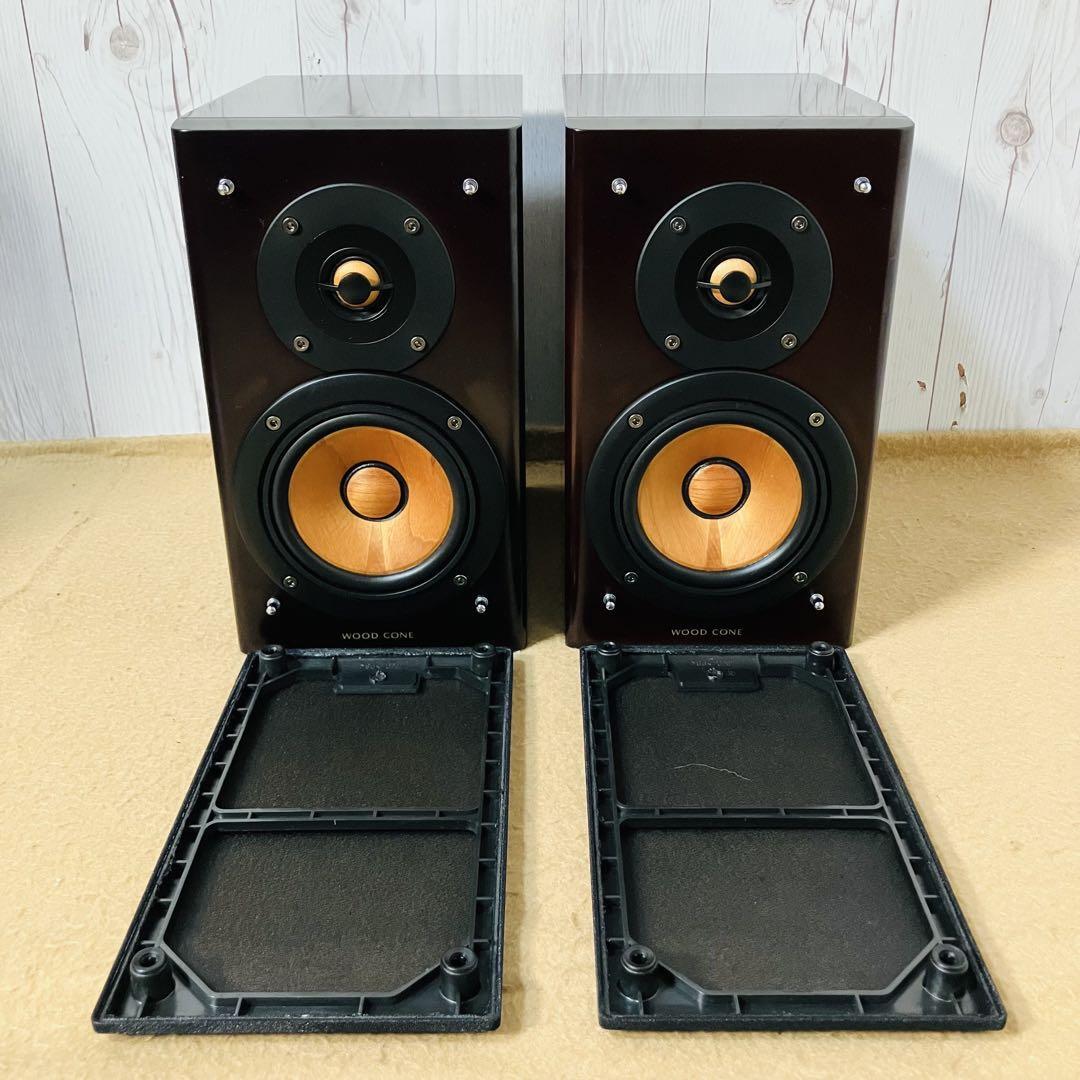 極美品 JVC SX-WD7VNT 2ウェイスピーカー ウッドコーン 外箱 極美品 JVC SX-WD7VNT 2ウェイスピーカー ウッドコーン 外箱