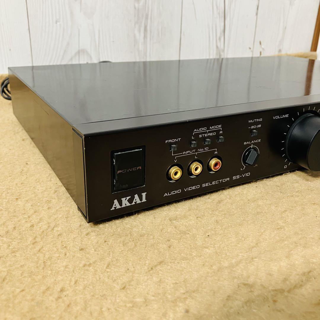 AKAI オーディオビデオセレクター SS-V10 通電確認済み アカイ AKAI オーディオビデオセレクター SS-V10 通電確認済み アカイ