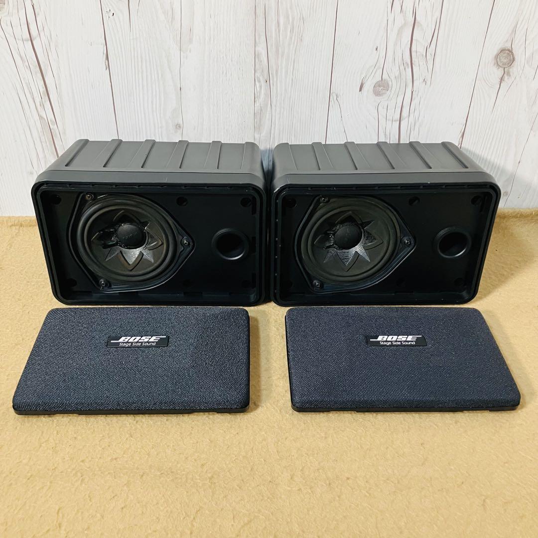 美品 BOSE ペアスピーカー SSS-ISP ブラック 連番 ボーズ ボウズ 美品 BOSE ペアスピーカー SSS-ISP ブラック 連番 ボーズ ボウズ