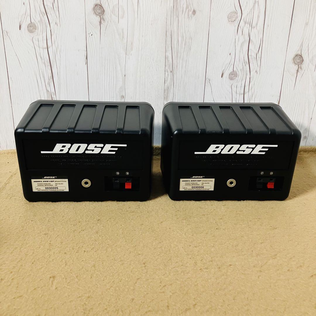 美品 BOSE ペアスピーカー SSS-ISP ブラック 連番 ボーズ ボウズ 美品 BOSE ペアスピーカー SSS-ISP ブラック 連番 ボーズ ボウズ
