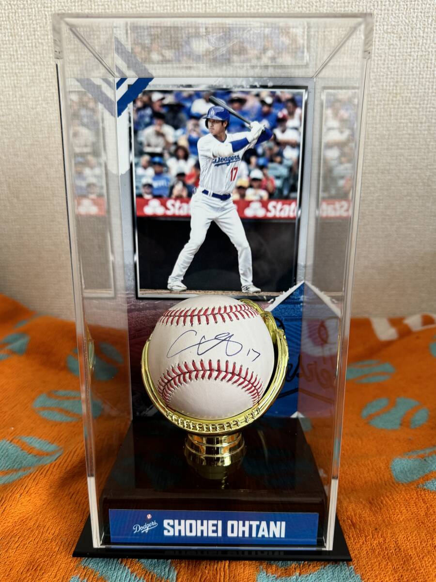 大谷翔平 直筆サインボール 17& ボー ルディスプレイケース 大谷翔平 直筆サインボール 17& ボー ルディスプレイケース