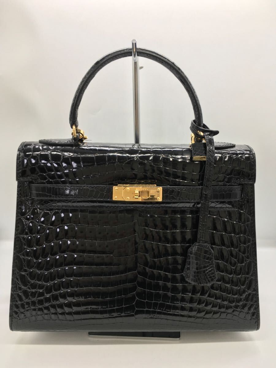 1円【KWANPEN】 クロコダイル ハンドバッグ クロコ バッグ 1円【KWANPEN】 クロコダイル ハンドバッグ クロコ バッグ
