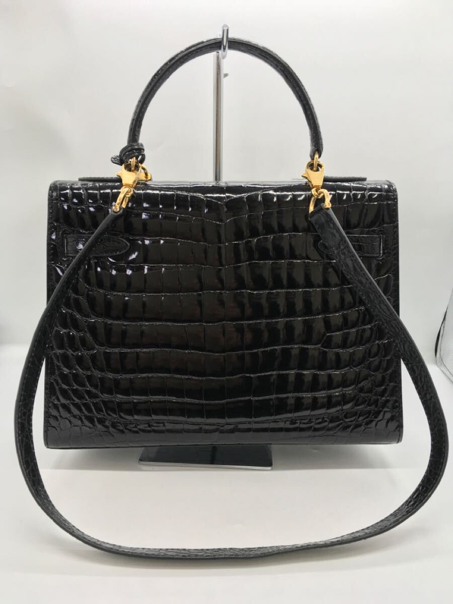 1円【KWANPEN】 クロコダイル ハンドバッグ クロコ バッグ 1円【KWANPEN】 クロコダイル ハンドバッグ クロコ バッグ