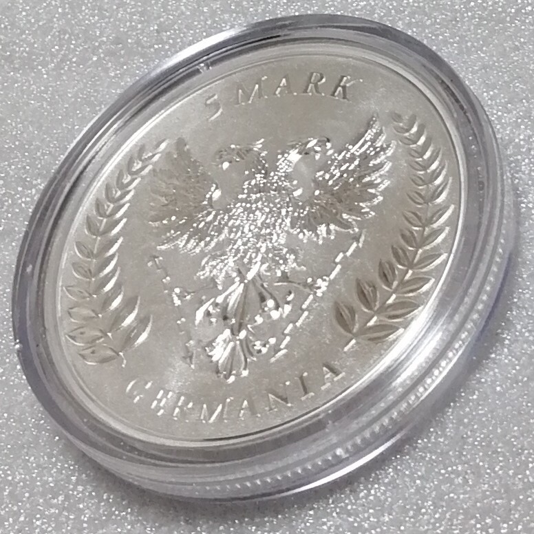 2020 ゲルマニア 銀貨 BU 完全未使用品 証明書付き アイテム1