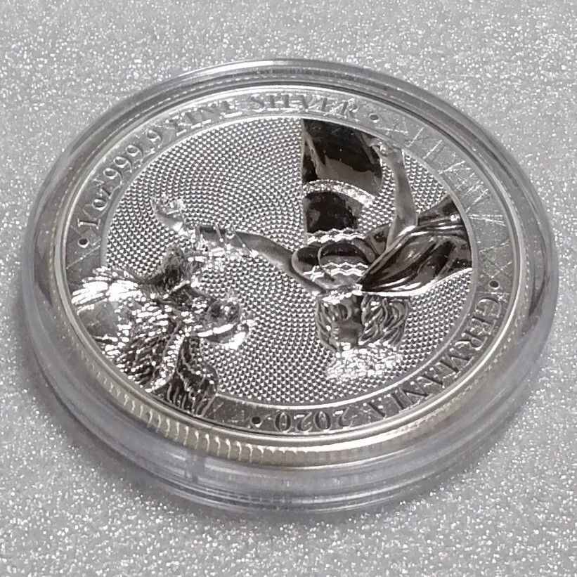 2020 ゲルマニア 銀貨 BU 完全未使用品 証明書付き アイテム1 2020 ゲルマニア 銀貨 BU 完全未使用品 証明書付き アイテム1