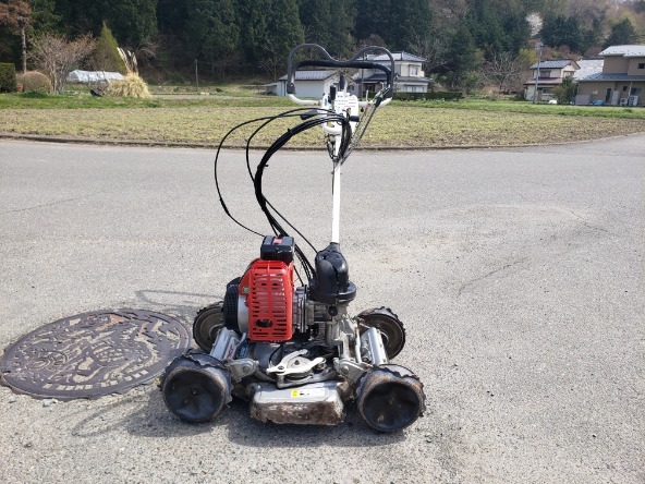 オーレック SP851 スパイダーモア 4WD 自走式草刈機 始動OK 法面 オーレック SP851 スパイダーモア 4WD 自走式草刈機 始動OK 法面