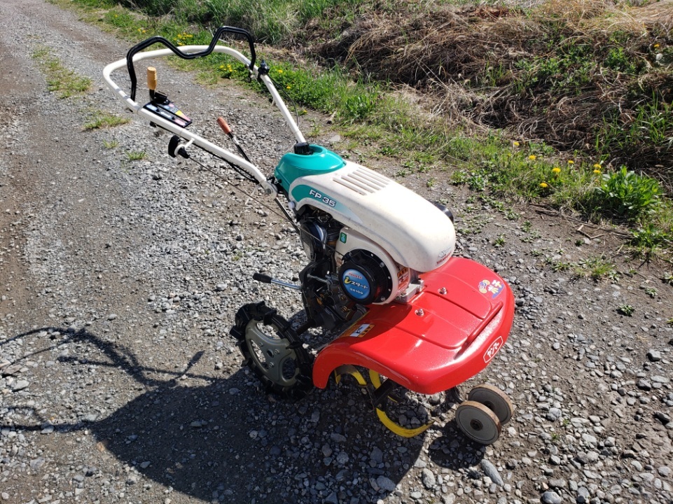 ヤンマー FP35 フロントポチ 3.3馬力 管理機 耕運機 使用頻度 ヤンマー FP35 フロントポチ 3.3馬力 管理機 耕運機 使用頻度