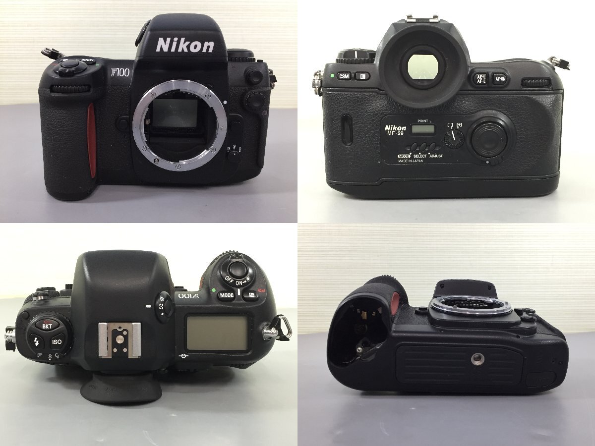 ジャンク品>※破損、欠品あり Nikon 一眼レフカメラ F100 ジャンク品>※破損、欠品あり Nikon 一眼レフカメラ F100