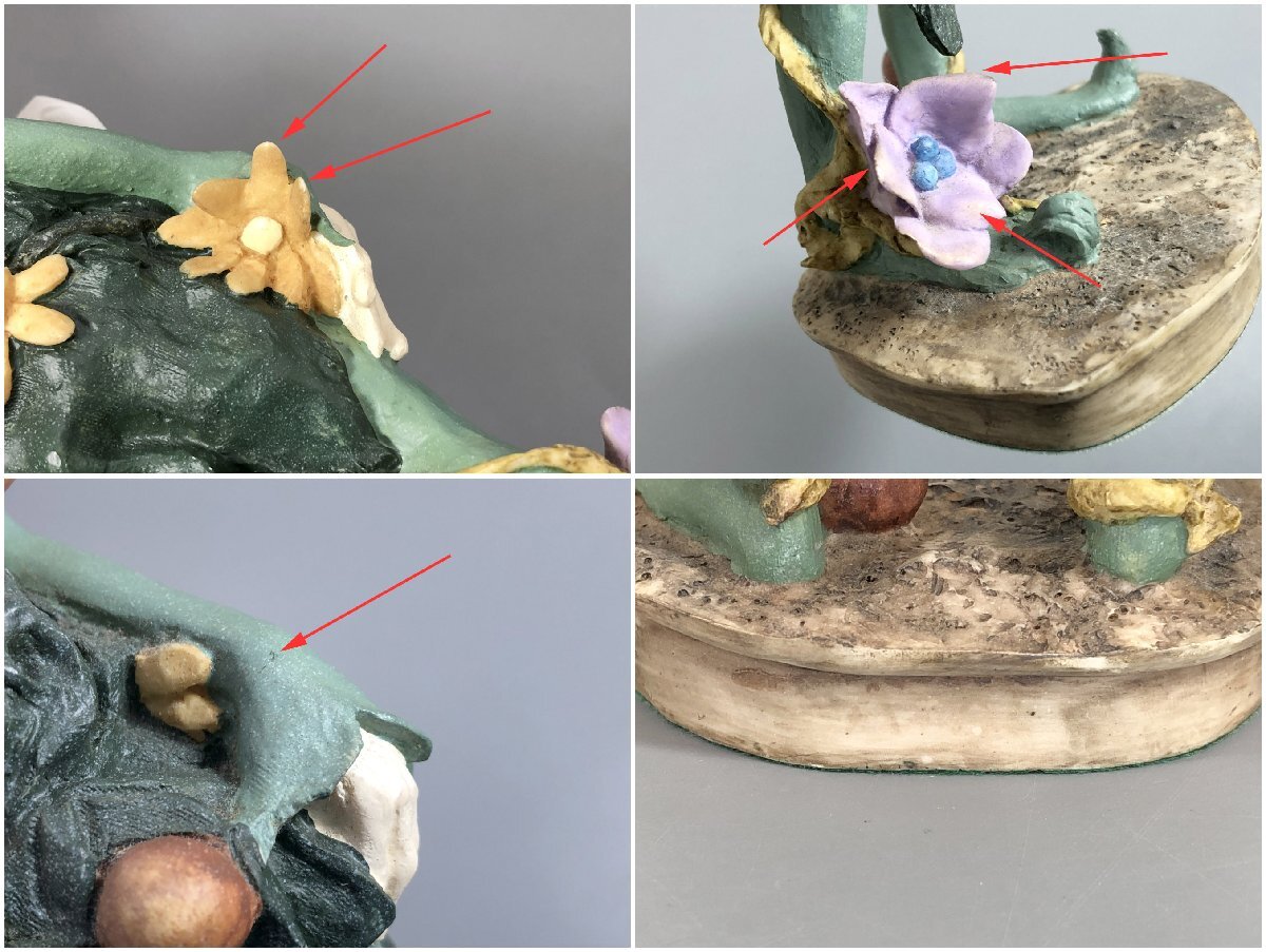 ◇中古品◇ニングルと森の妖精 陶器人形 与 勇輝 ◇中古品◇ニングルと森の妖精 陶器人形 与 勇輝