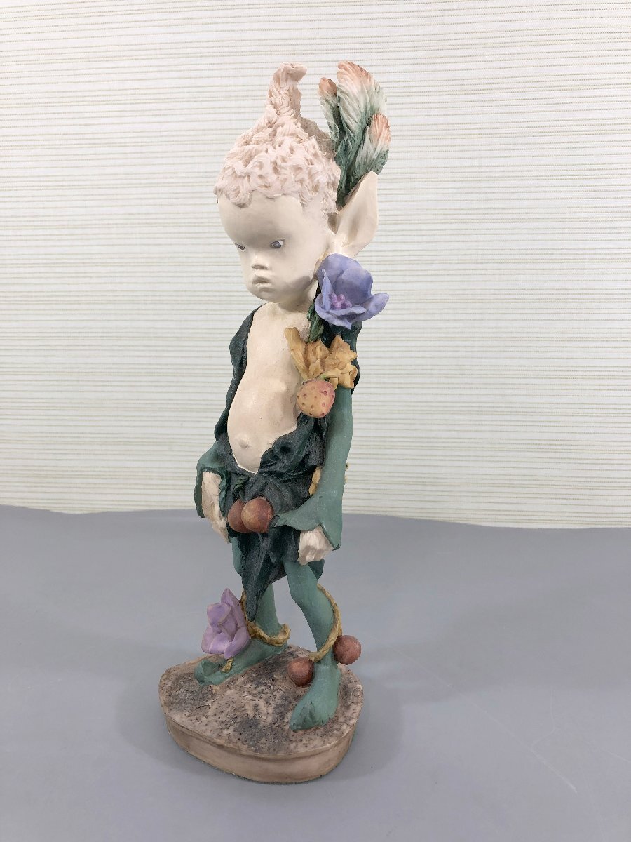 ◇中古品◇ニングルと森の妖精 陶器人形 与 勇輝 ◇中古品◇ニングルと森の妖精 陶器人形 与 勇輝