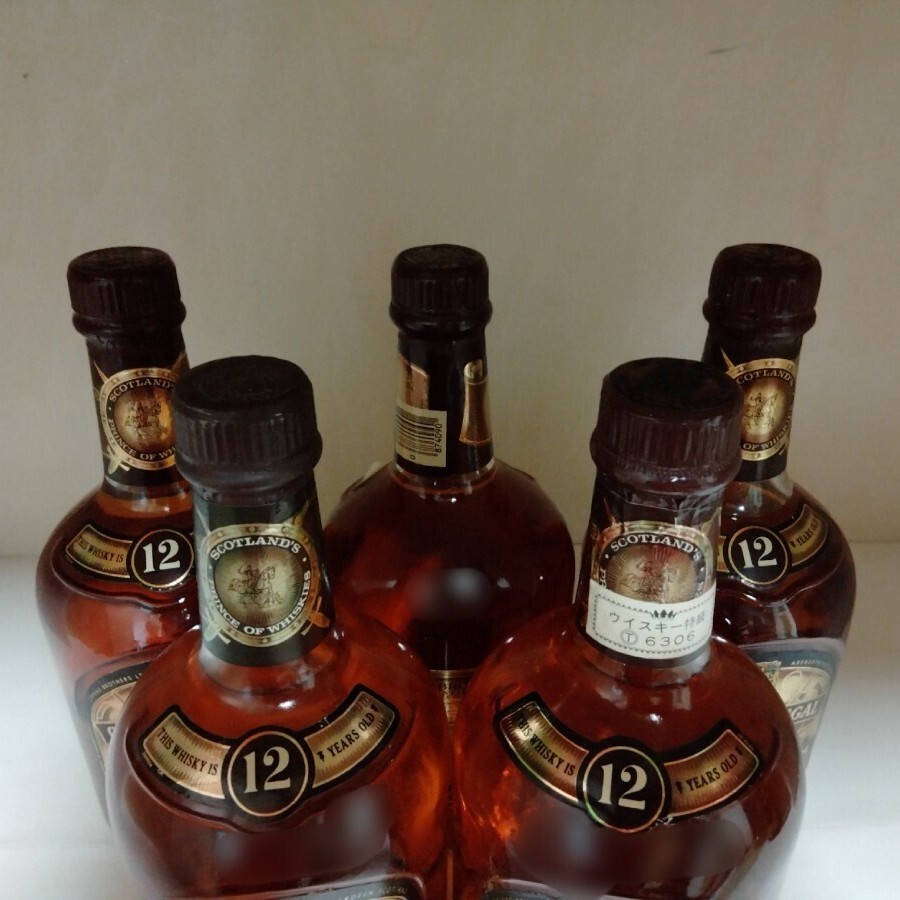 1円〜》シーバス リーガル 5本セット まとめ 750ml 760ml 43 1円〜》シーバス リーガル 5本セット まとめ 750ml 760ml 43