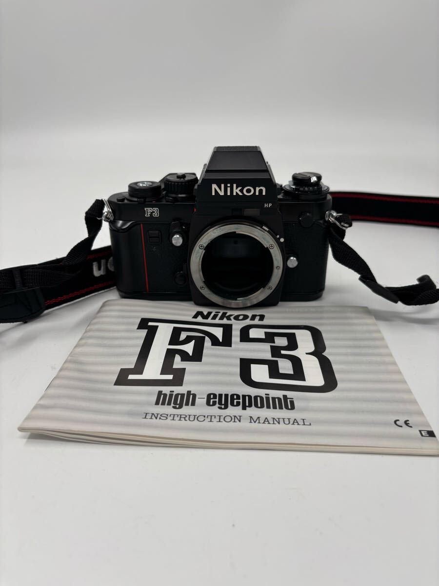 Nikon F3 hp ニコン 一眼レフフィルムカメラ ボディ 通電 Nikon F3 hp ニコン 一眼レフフィルムカメラ ボディ 通電