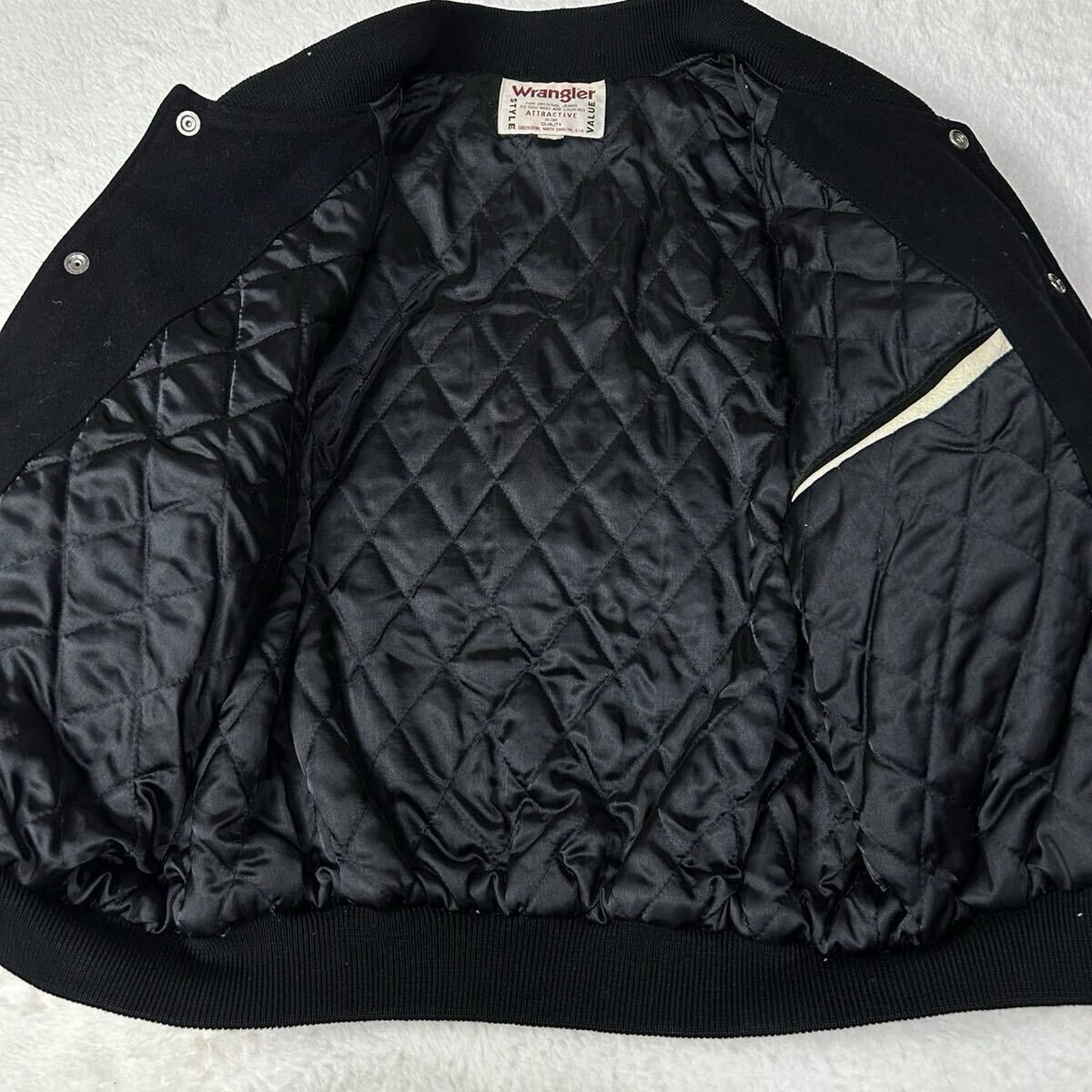 Wrangler 【90s カウレザー】ラングラー スタジャン ブルゾン Wrangler 【90s カウレザー】ラングラー スタジャン ブルゾン