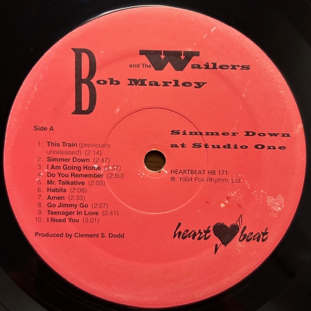 Bob Marley & The Wailers, The Wailers / Simmer Down at Bob Marley & The Wailers, The Wailers / Simmer Down at