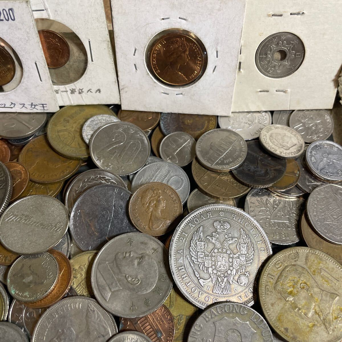 ⑤ 1円〜 外国コイン 未選別 外国硬貨 コイン コレクション 大量 ⑤ 1円〜 外国コイン 未選別 外国硬貨 コイン コレクション 大量