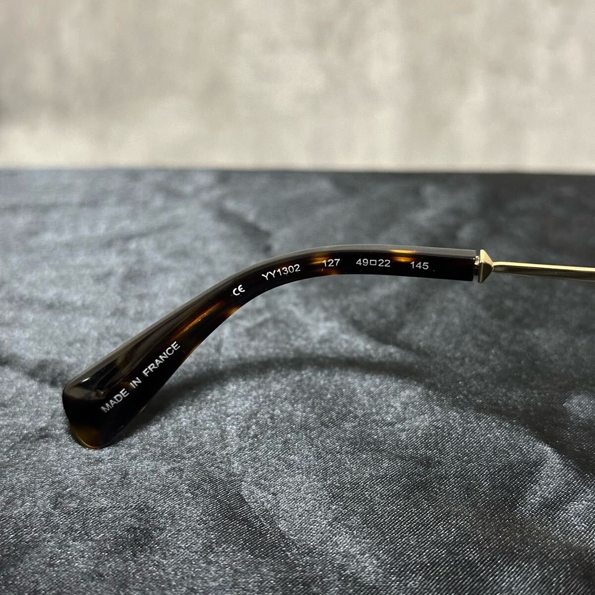Yohji Yamamoto セルメタル ボストン 金 セルフレーム ゴールド Yohji Yamamoto セルメタル ボストン 金 セルフレーム ゴールド