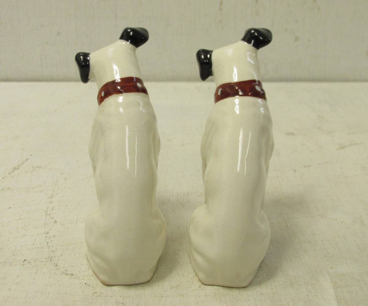 キ「昭和レトロ Victor ビクター犬 ニッパーくん 2点セット 陶器 キ「昭和レトロ Victor ビクター犬 ニッパーくん 2点セット 陶器