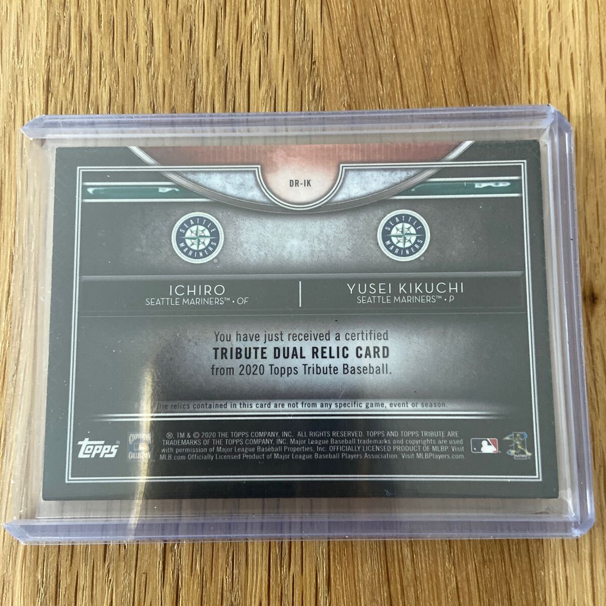 2020 topps tribute yusei kinuchi ichiro jersey 18/99 菊池雄 2020 topps tribute yusei kinuchi ichiro jersey 18/99 菊池雄