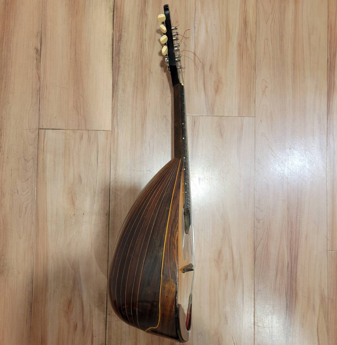 6252】1000円スタート! 石川捷二郎 マンドリン 楽器 1970年 6252】1000円スタート! 石川捷二郎 マンドリン 楽器 1970年
