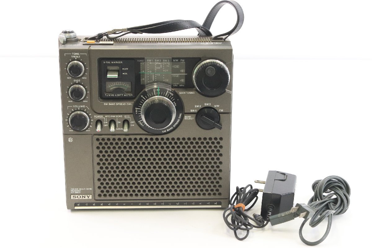 SONY ソニー スカイセンサー ICF-5900 FM/AM/SW1/SW2/SW3 5 SONY ソニー スカイセンサー ICF-5900 FM/AM/SW1/SW2/SW3 5