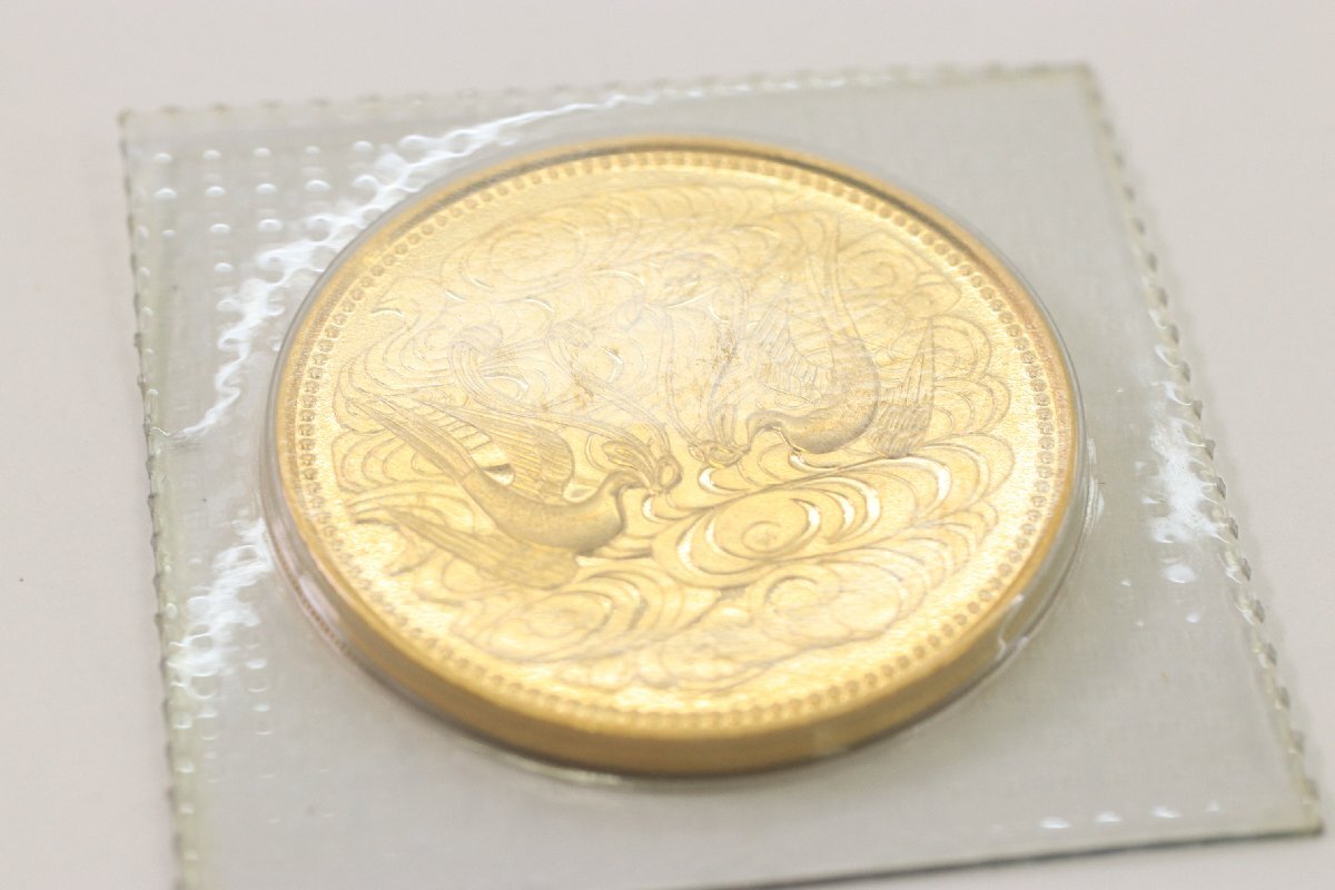 日本国 天皇陛下御在位六十年記念 十万円 10万円 記念硬貨 金貨