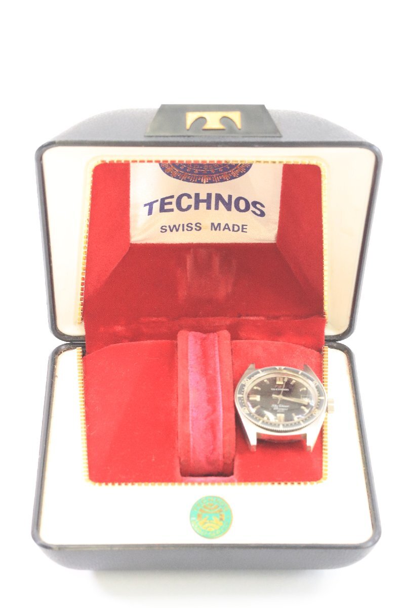 TECHNOS テクノス Sky Diver スカイダイバー 200M 25石 自動巻き TECHNOS テクノス Sky Diver スカイダイバー 200M 25石 自動巻き