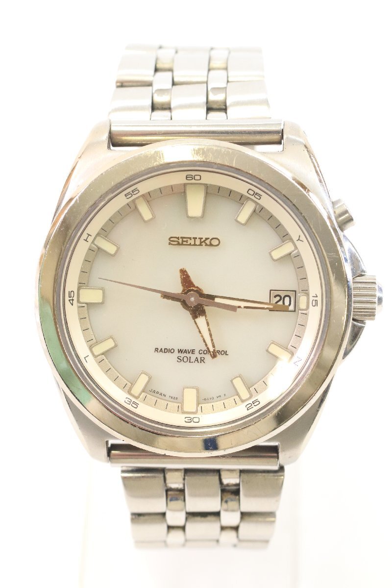ジャンク】SEIKO セイコー 電波ソーラー 7B22-0AL0 スピリット ジャンク】SEIKO セイコー 電波ソーラー 7B22-0AL0 スピリット