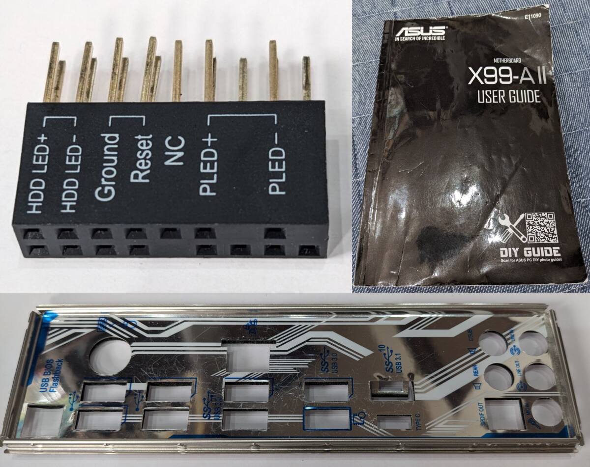 ASUS X99-A II マザーボード / Intel Core i7 6950X 3 00GHz + ASUS X99-A II マザーボード / Intel Core i7 6950X 3 00GHz +