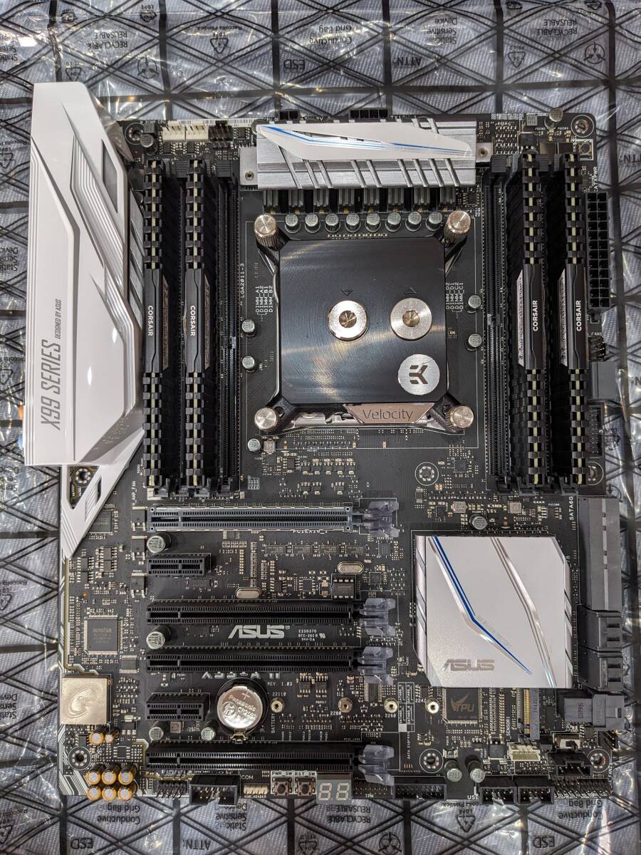 ASUS X99-A II マザーボード / Intel Core i7 6950X 3 00GHz + ASUS X99-A II マザーボード / Intel Core i7 6950X 3 00GHz +
