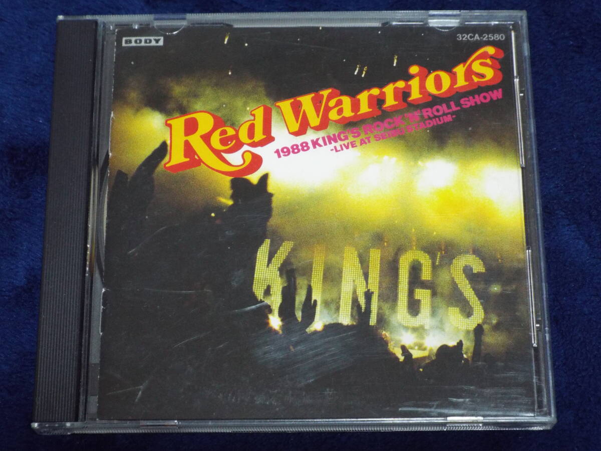 レッドウォーリアーズ◆RED WARRIORS／1988 KING'S ROCK 'N' ROLL SHOW -LIVE AT SEIBU STADIUM-◆DIAMOND☆YUKAI／木暮武彦◆32CA-2580_画像1