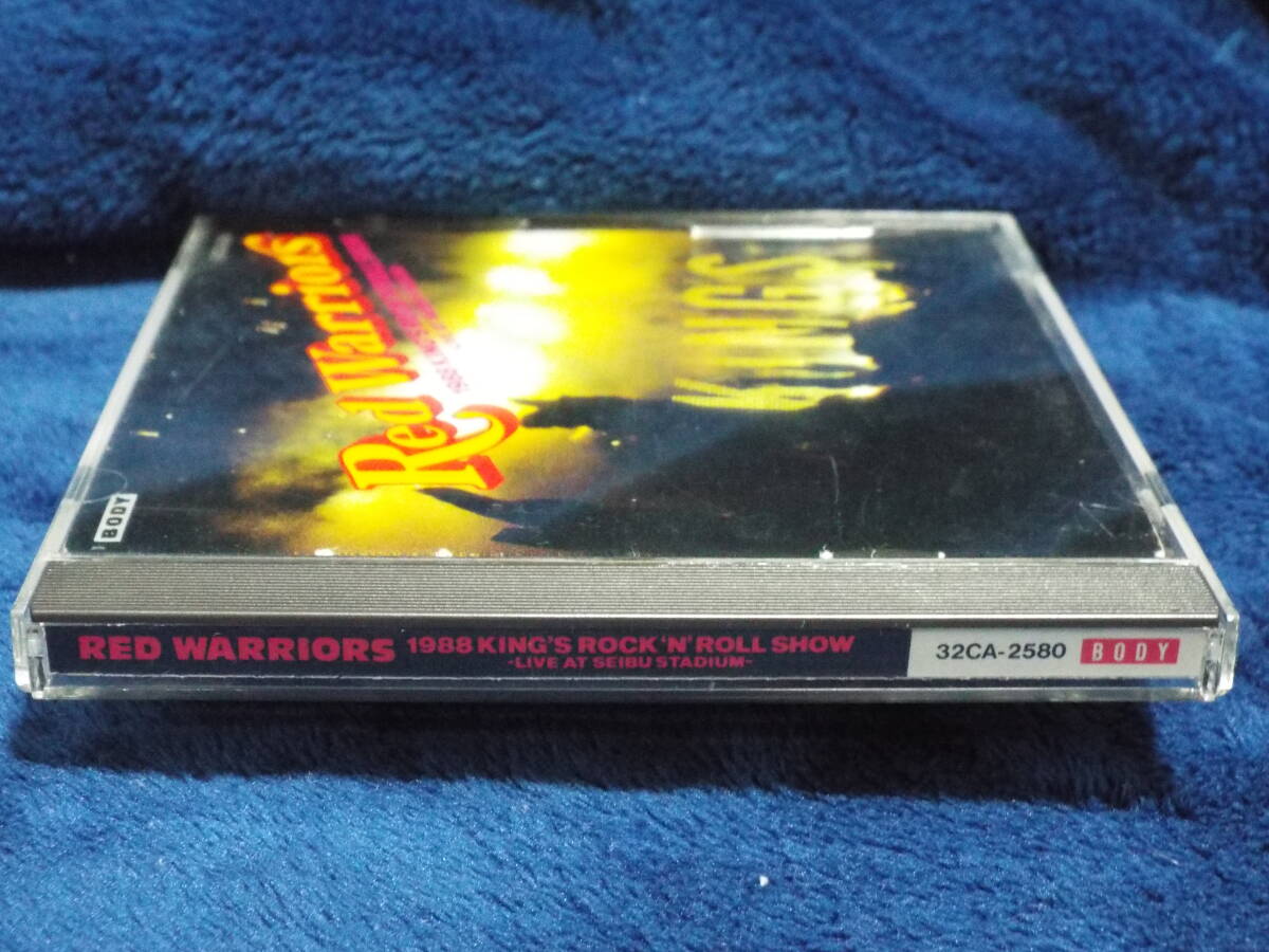 レッドウォーリアーズ◆RED WARRIORS／1988 KING'S ROCK 'N' ROLL SHOW -LIVE AT SEIBU STADIUM-◆DIAMOND☆YUKAI／木暮武彦◆32CA-2580_画像2