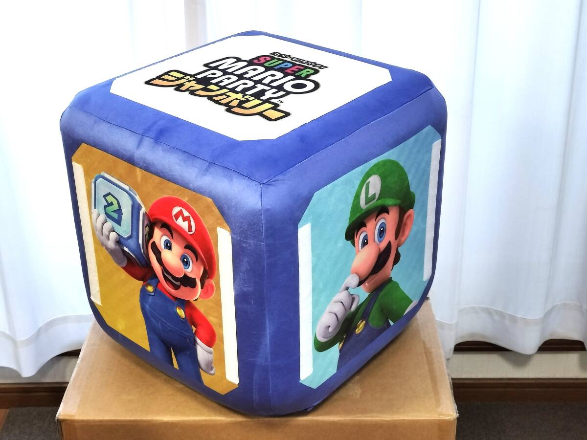 【まとめ売り】【未開封】マリオクッション 他2点 サントリー x スーパーマリオパーティージャンボリー 2WAY