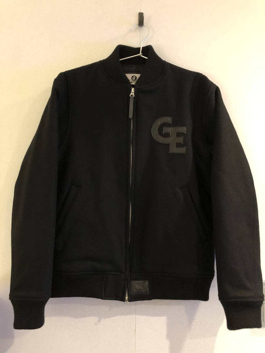 未使用品 GOODENOUGH 3rd VARSITY JACKET限定カラー ブラック M 未使用品 GOODENOUGH 3rd VARSITY JACKET限定カラー ブラック M