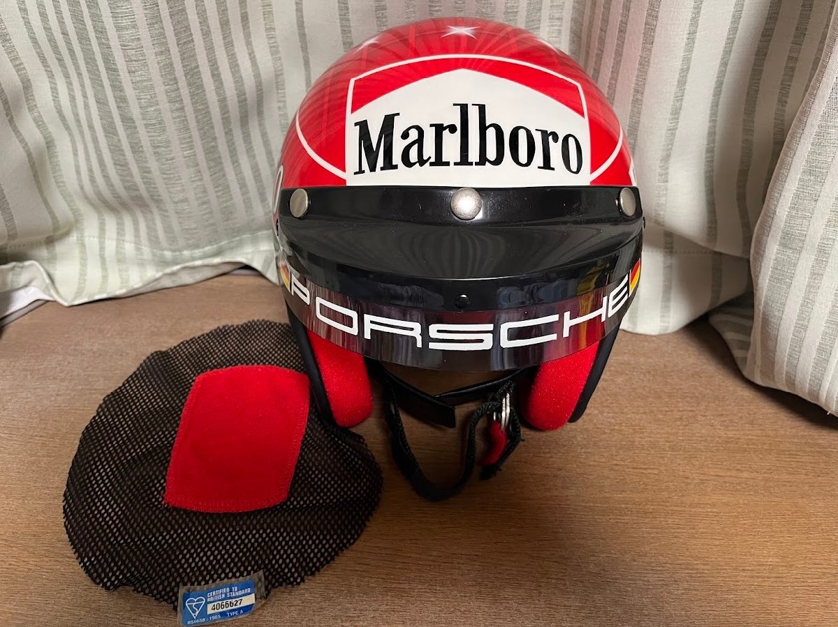 ヴィンテージ ジェットヘルメット 80 Marlboro ヴィンテージ ジェットヘルメット 80 Marlboro ヴィンテージ