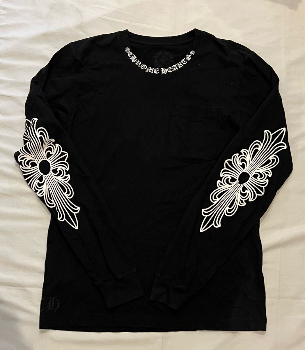 日本タグ JPタグ アメリカ製 クロムハーツ Chrome hearts 長袖 T 日本タグ JPタグ アメリカ製 クロムハーツ Chrome hearts 長袖 T