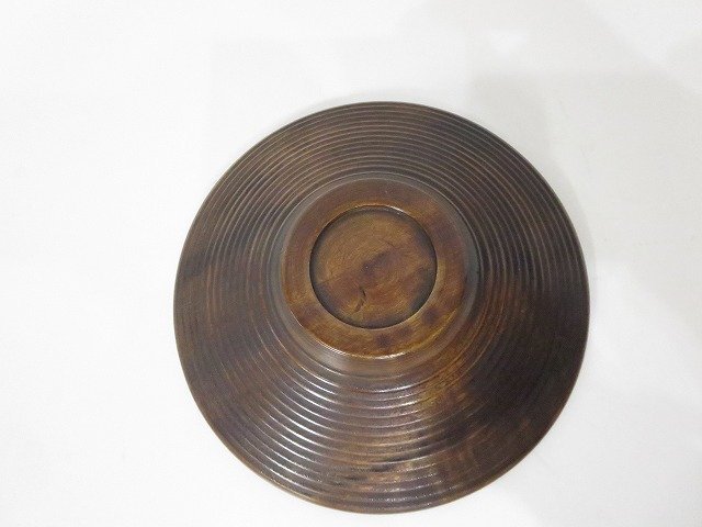 烏城彫 茶托 5客セット 5客揃 1015 岡山県 岡山特産工芸品 漆器