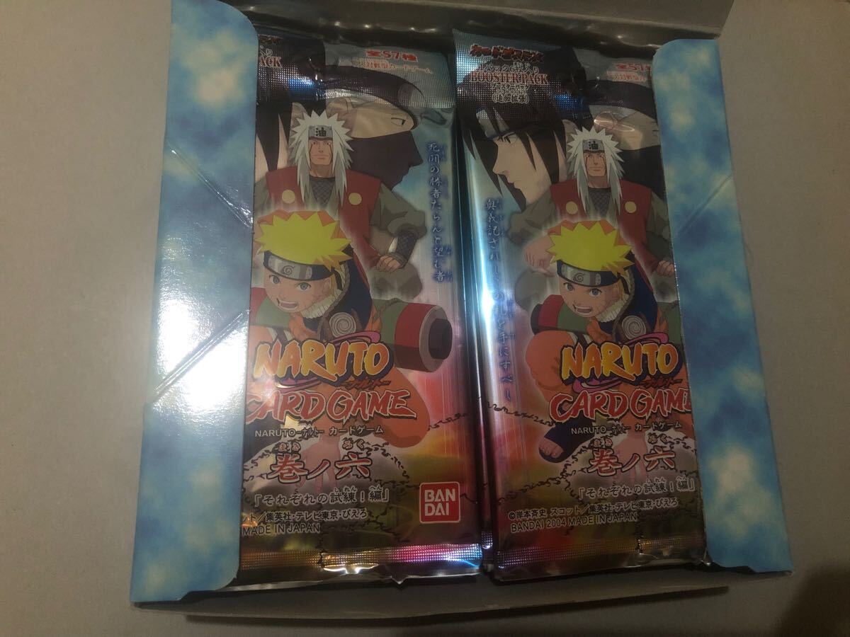 naruto card game ナルトカードゲーム ナルト 巻ノ六 未開封box naruto card game ナルトカードゲーム ナルト 巻ノ六 未開封box