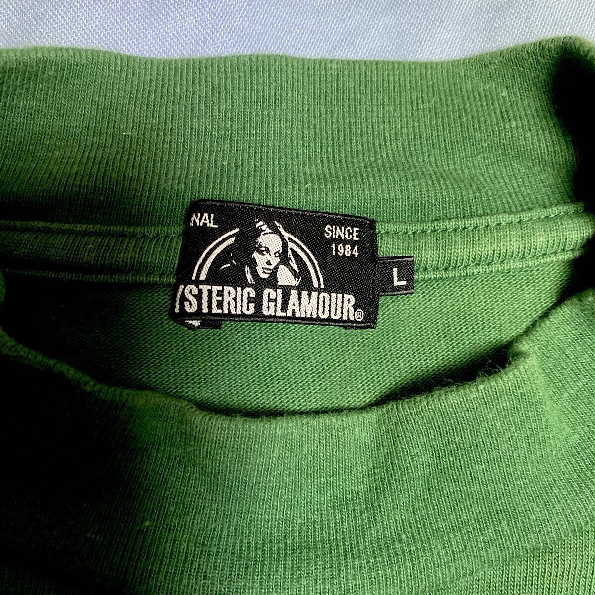 ヒステリックグラマー HYSTERIC GLAMOUR Lサイズ ロングスリーブ ヒステリックグラマー HYSTERIC GLAMOUR Lサイズ ロングスリーブ