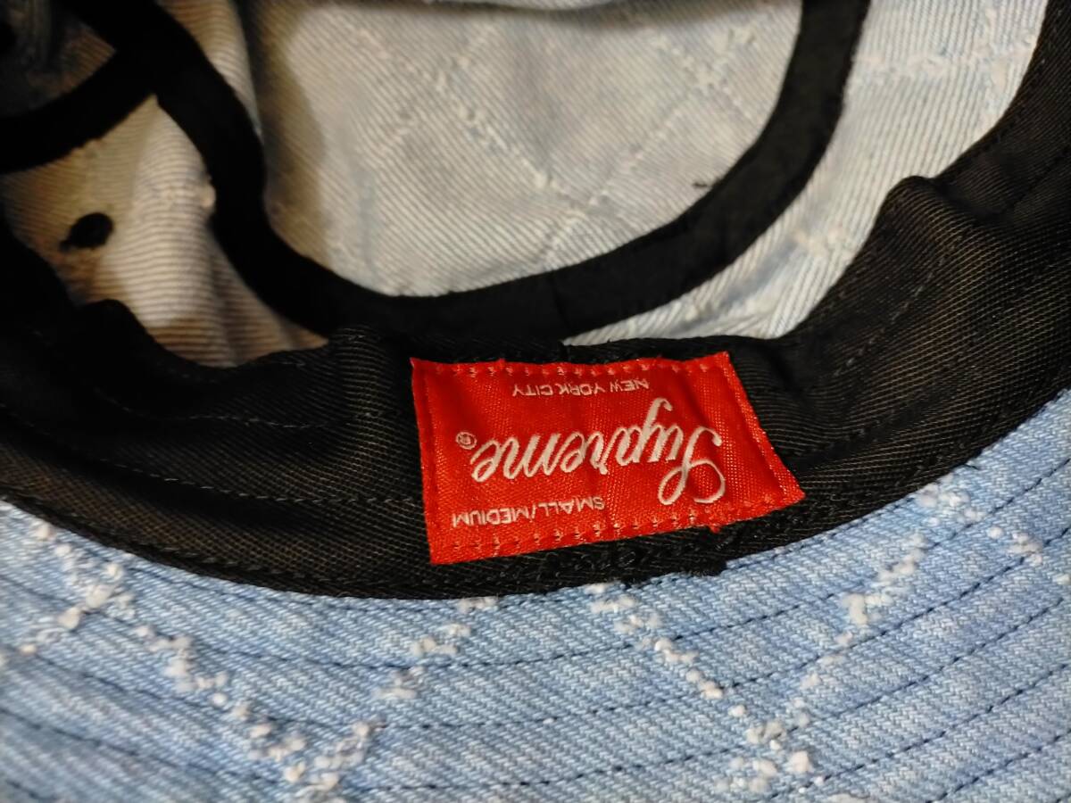 国内正規品 新品未使用 Supreme Punched denim Crusher Washed 国内正規品 新品未使用 Supreme Punched denim Crusher Washed