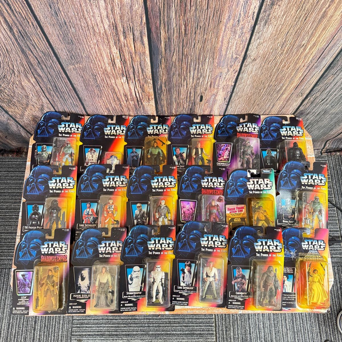⑦STAR WARS スターウォーズ ベーシックフィギア star wars 18体 ⑦STAR WARS スターウォーズ ベーシックフィギア star wars 18体