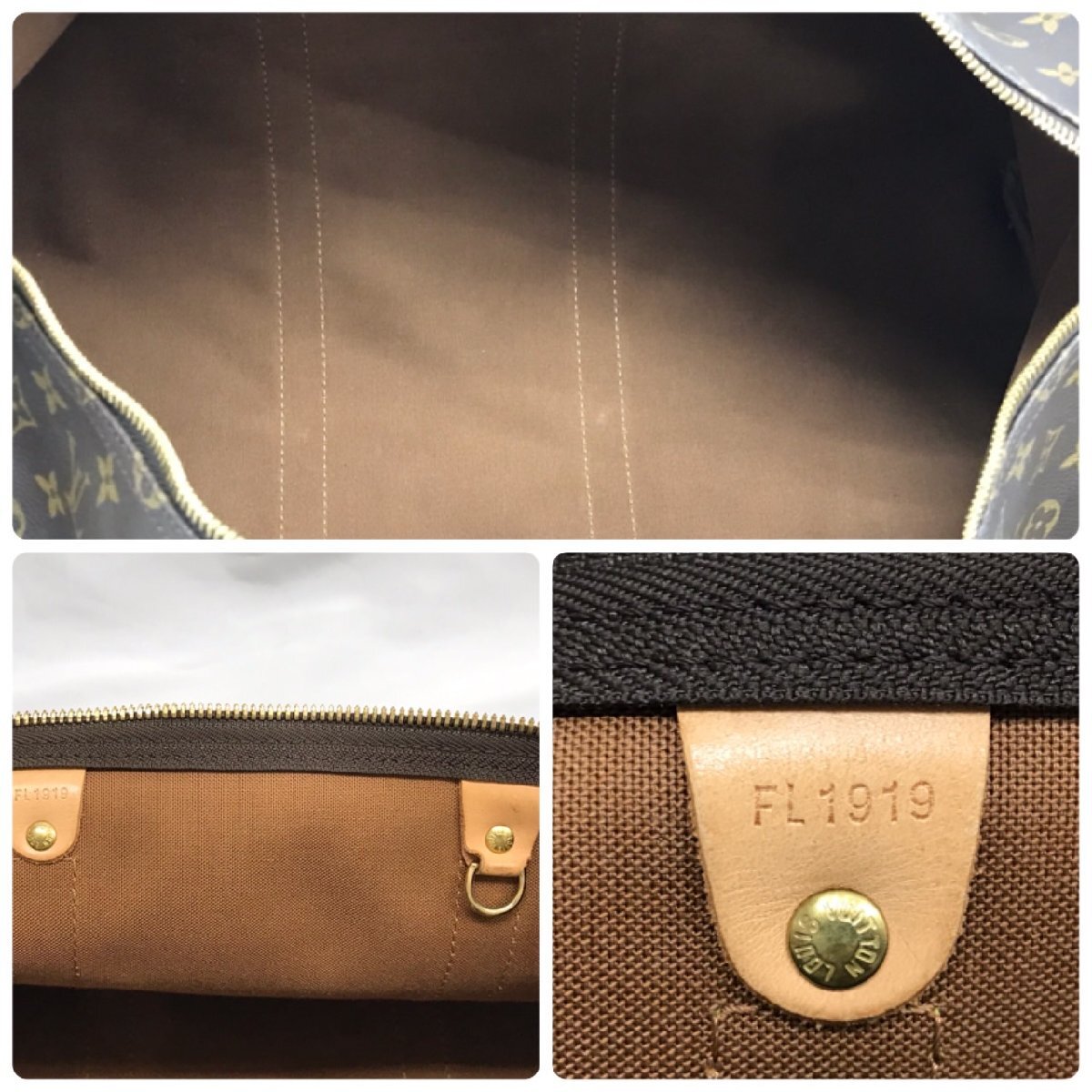 ◇◇LOUIS VUITTON ルイヴィトン モノグラム キーポル55 ◇◇LOUIS VUITTON ルイヴィトン モノグラム キーポル55